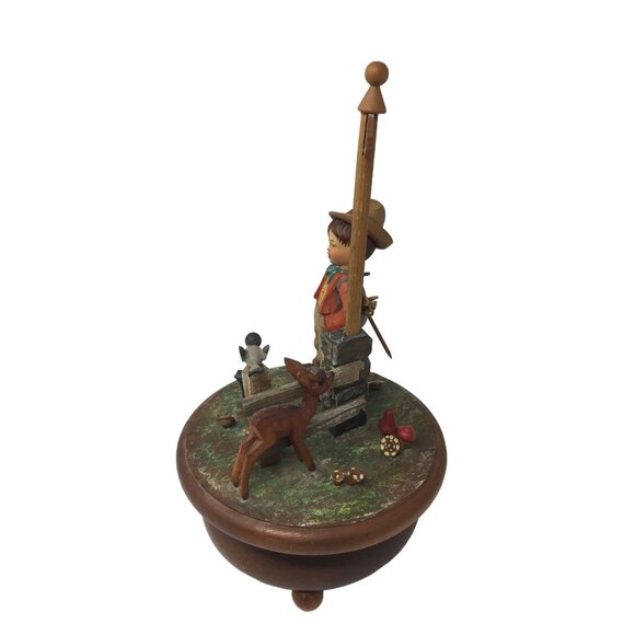 Vintage Genuine Thorens Swiss Music Work Music Box ''Happy Wanderer'' - Picture 6 of 16